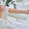 Patient receiving IV hydration therapy in Saraland AL wellness clinic